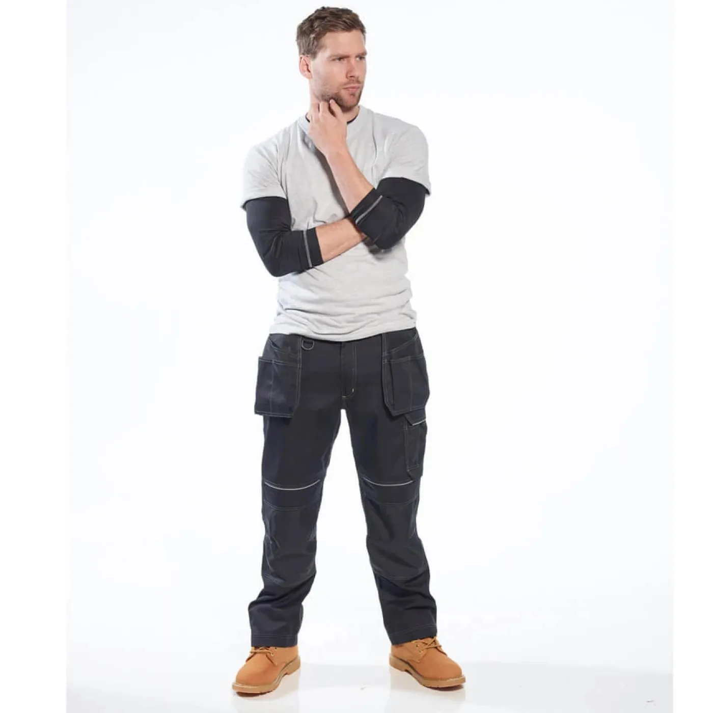 T602 - Pantaloni de lucru Holster PW3 / Portwest / Pantaloni, salopete, colanți