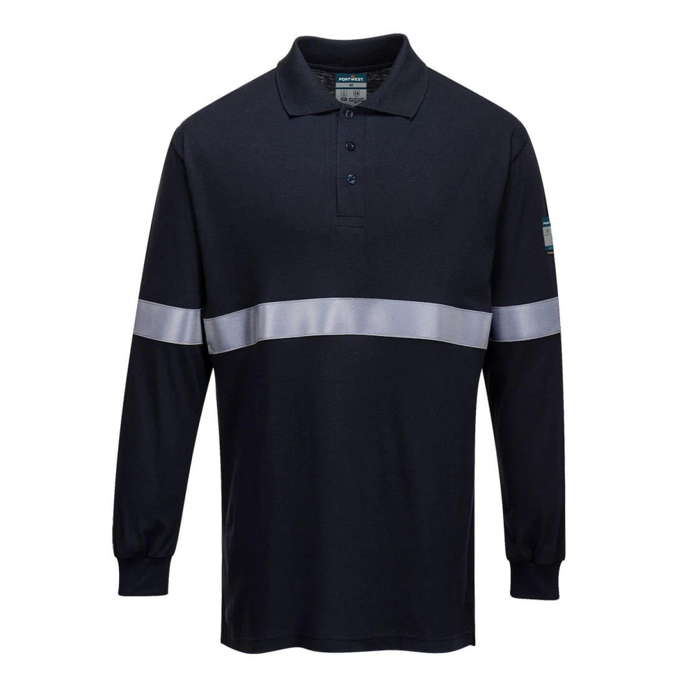 FR03 - Tricou Polo antistatic și ignifug / Portwest / Îmbrăcăminte antistatică și ignifugă