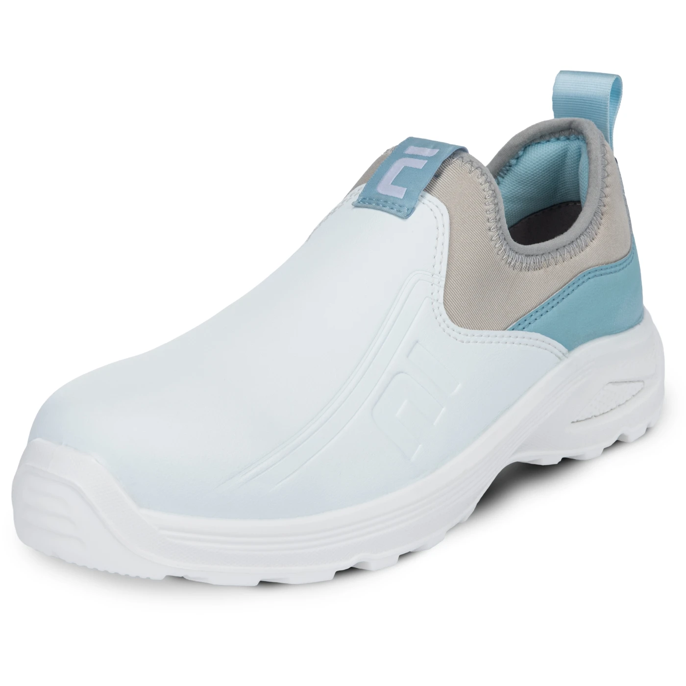 Pantofi de protecție albi HYGOSAFE S2 ESD SR / Cerva / Încălțăminte de protecție S2