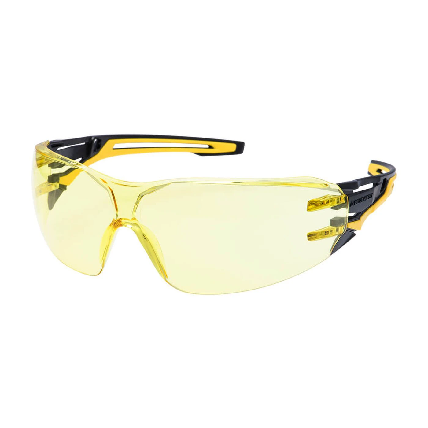 PR01 - Ochelari de protecție Wraparound cu lentile oglindă / Portwest / Ochelari de protecție cu lentile transparente