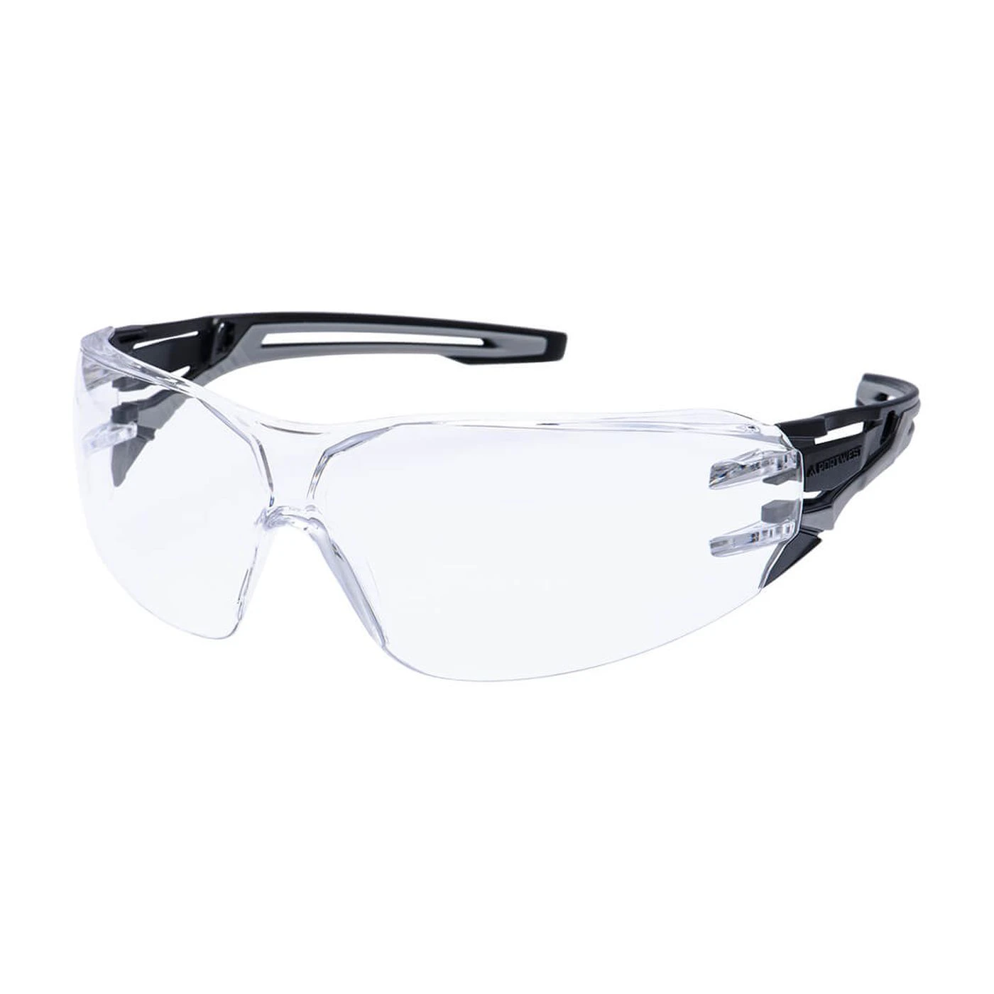 PR01 - Ochelari de protecție Wraparound cu lentile oglindă / Portwest / Ochelari de protecție cu lentile transparente