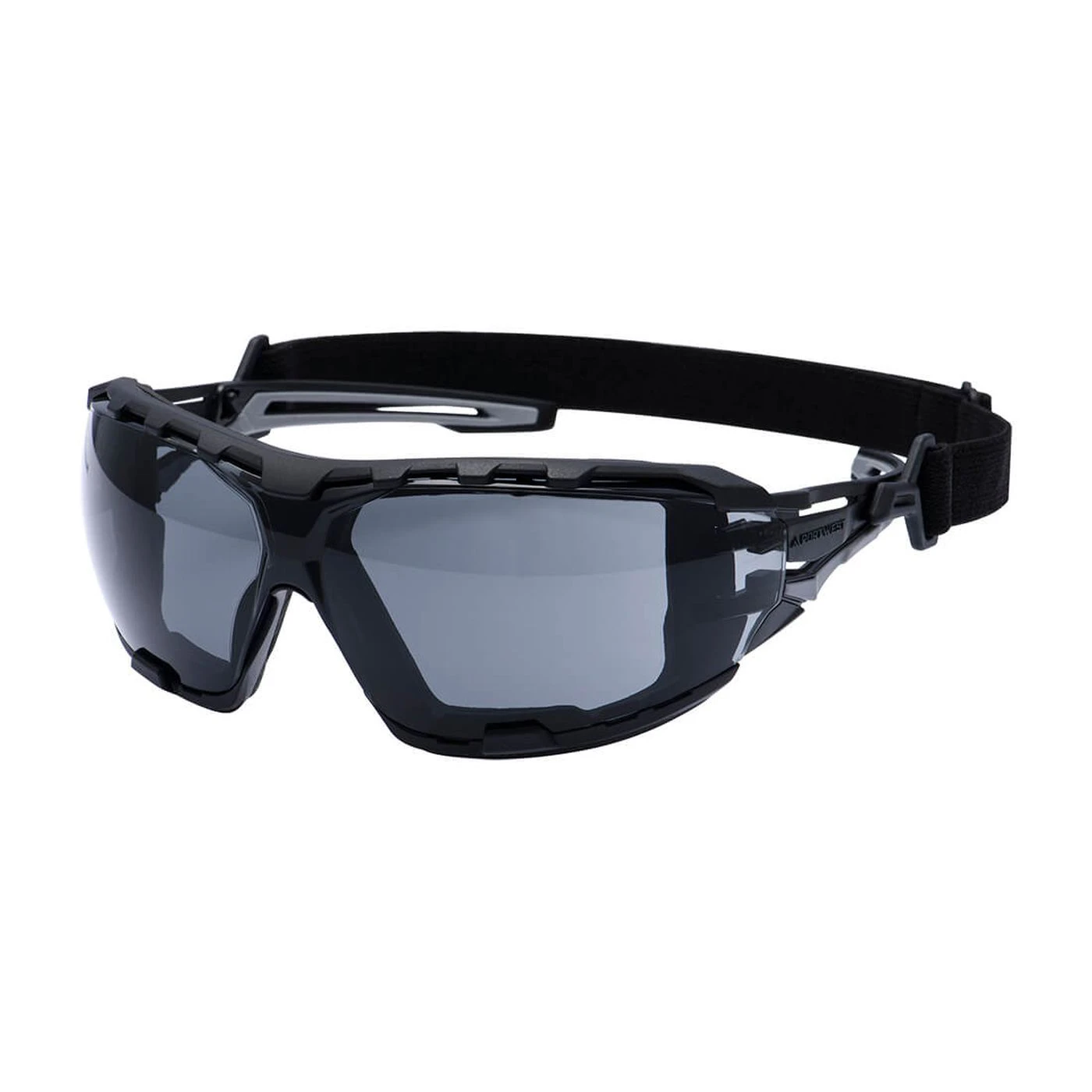 PR02 - Ochelari de protecție Wraparound Plus cu lentile oglindă / Portwest / Ochelari de protecție cu lentile transparente