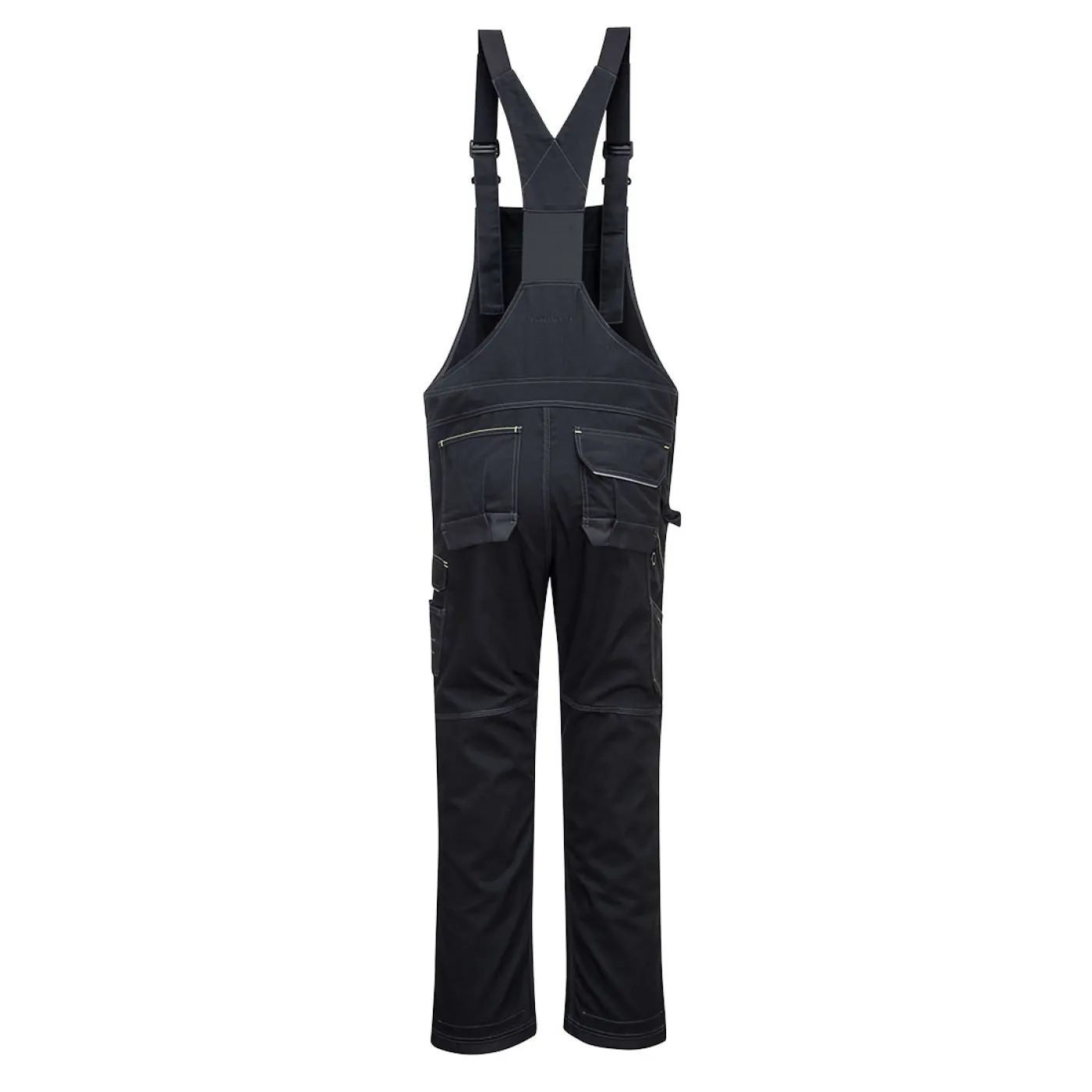 PW346 - Pantaloni PW3 de lucru cu pieptar / Portwest / Pantaloni, salopete, colanți