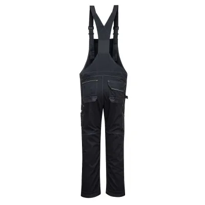 PW346 - Pantaloni PW3 de lucru cu pieptar / Portwest / Pantaloni, salopete, colanți