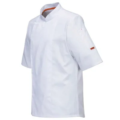 C738 - Jachetă de bucătar MeshAir / Portwest / Îmbrăcăminte bucătari, ospătari, HoReCa
