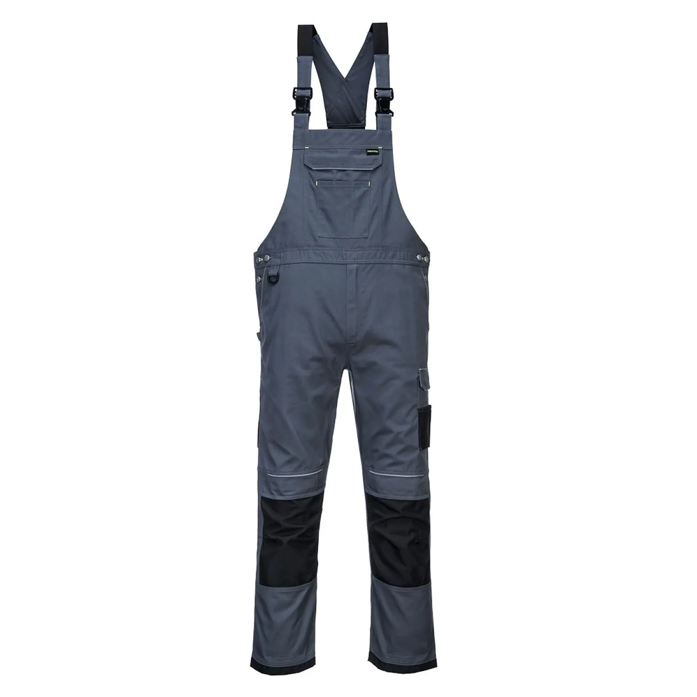 PW346 - Pantaloni PW3 de lucru cu pieptar / Portwest / Pantaloni, salopete, colanți