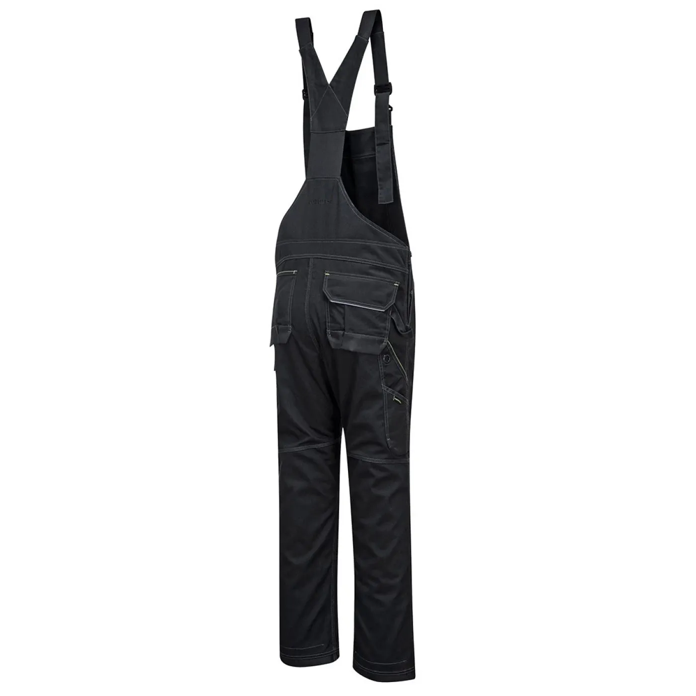 PW346 - Pantaloni PW3 de lucru cu pieptar / Portwest / Pantaloni, salopete, colanți