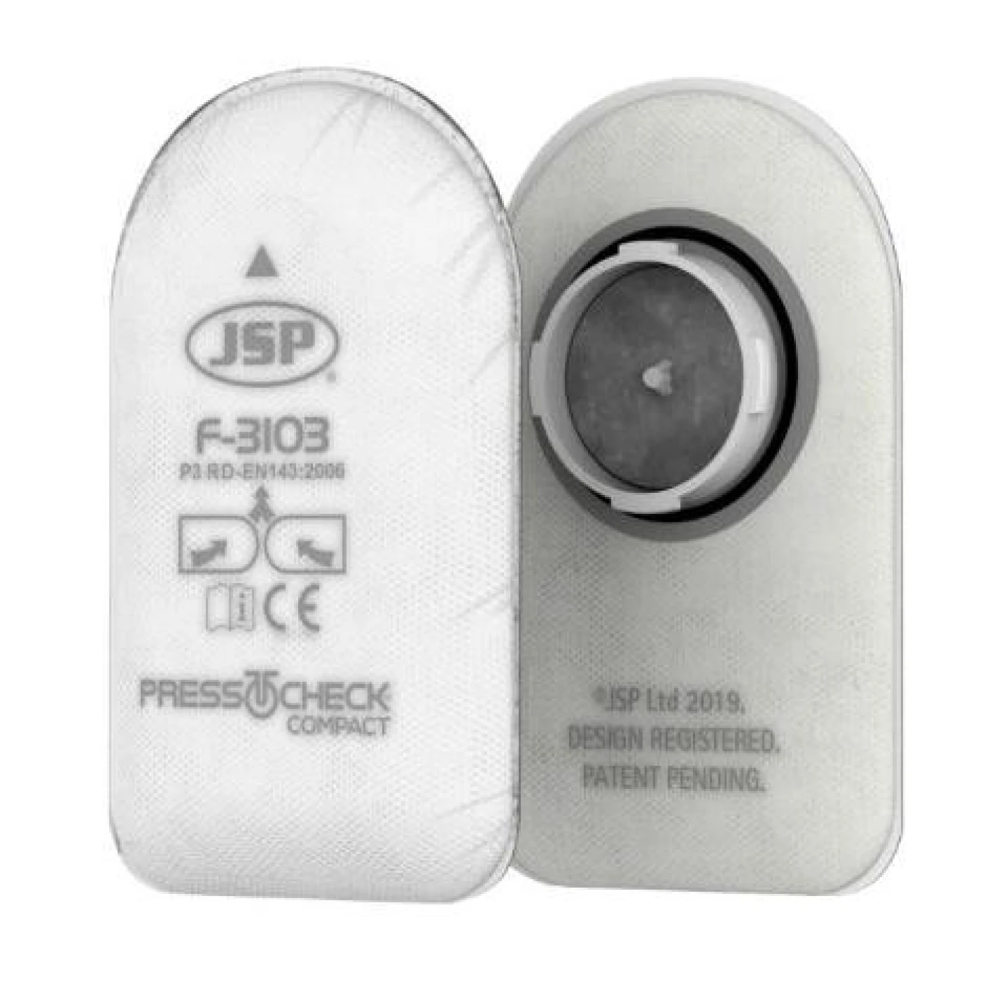 Filtre pentru particule Compact P3 pentru FORCE 8 TYPHOON (set 2 buc.) / JSP / Filtre