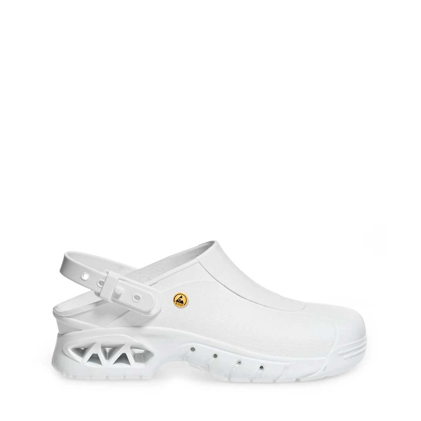 Saboți de lucru autoclavabili unisex AUTOCLAV 39600 OB A E ESD / Abeba / Sandale de protecție, saboți de lucru, galoși din PVC