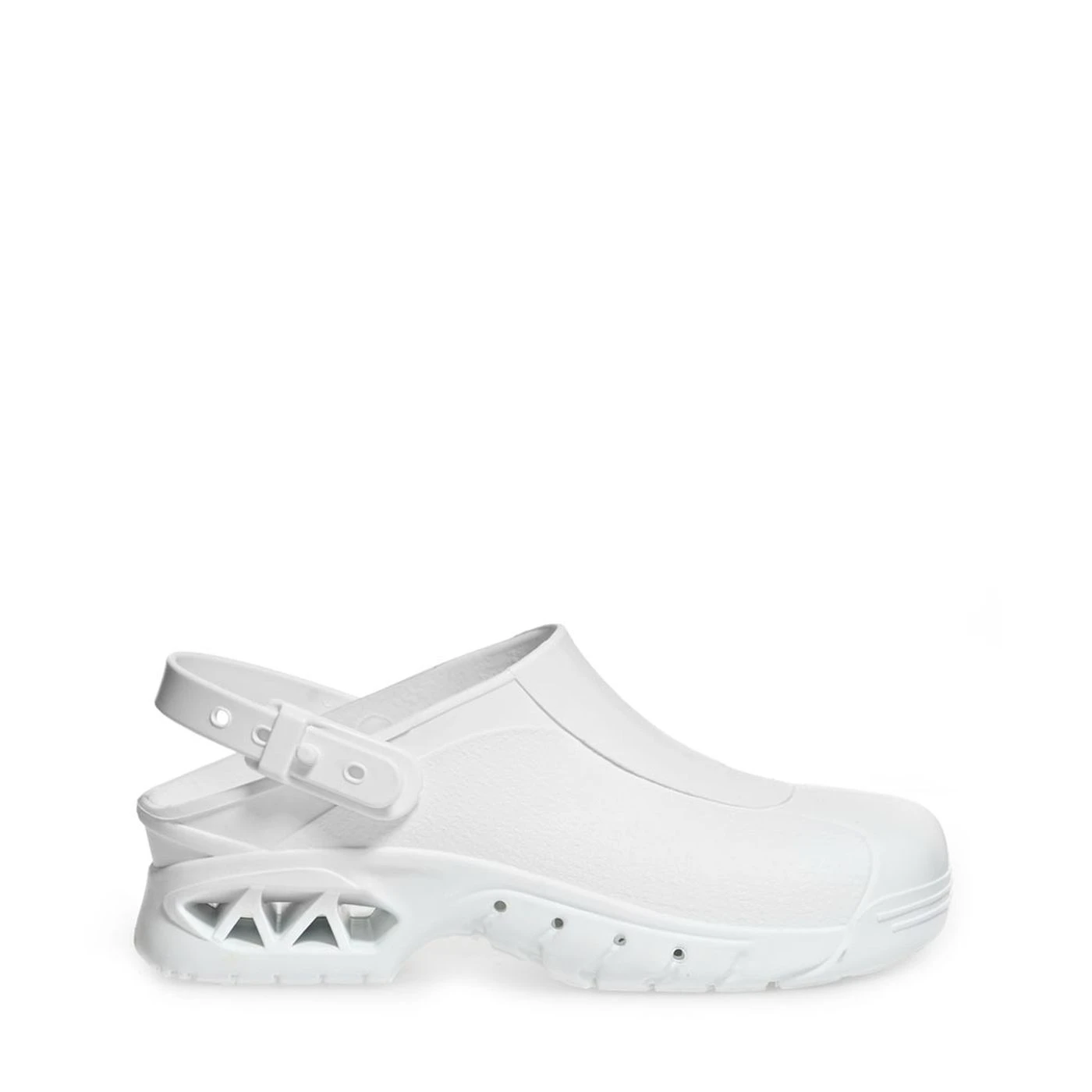 Saboți de lucru autoclavabili unisex AUTOCLAV 9600 OB A E / Abeba / Sandale de protecție, saboți de lucru, galoși din PVC