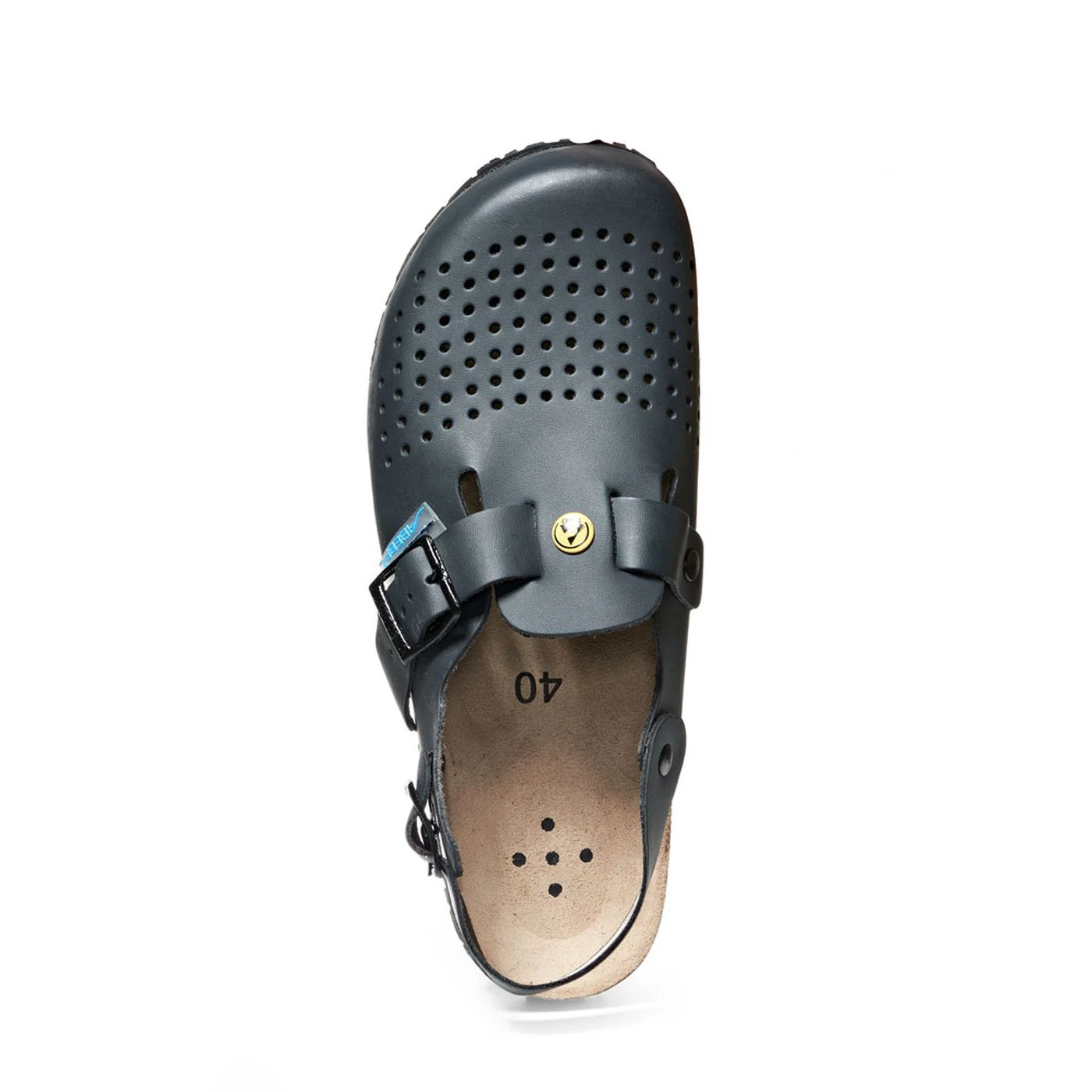 Saboți de lucru NATURE 4045 OB SR A FO ESD / Abeba / Sandale de protecție, saboți de lucru, galoși din PVC