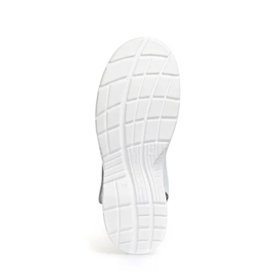 Saboți de protecție albi X-LIGHT 711030 SB A E FO / Abeba / Sandale de protecție, saboți de lucru, galoși din PVC