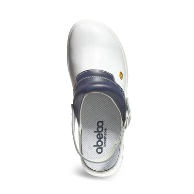 Saboți de lucru Abeba 837622 OB A E FO SRC ESD / Abeba / Sandale de protecție, saboți de lucru, galoși din PVC