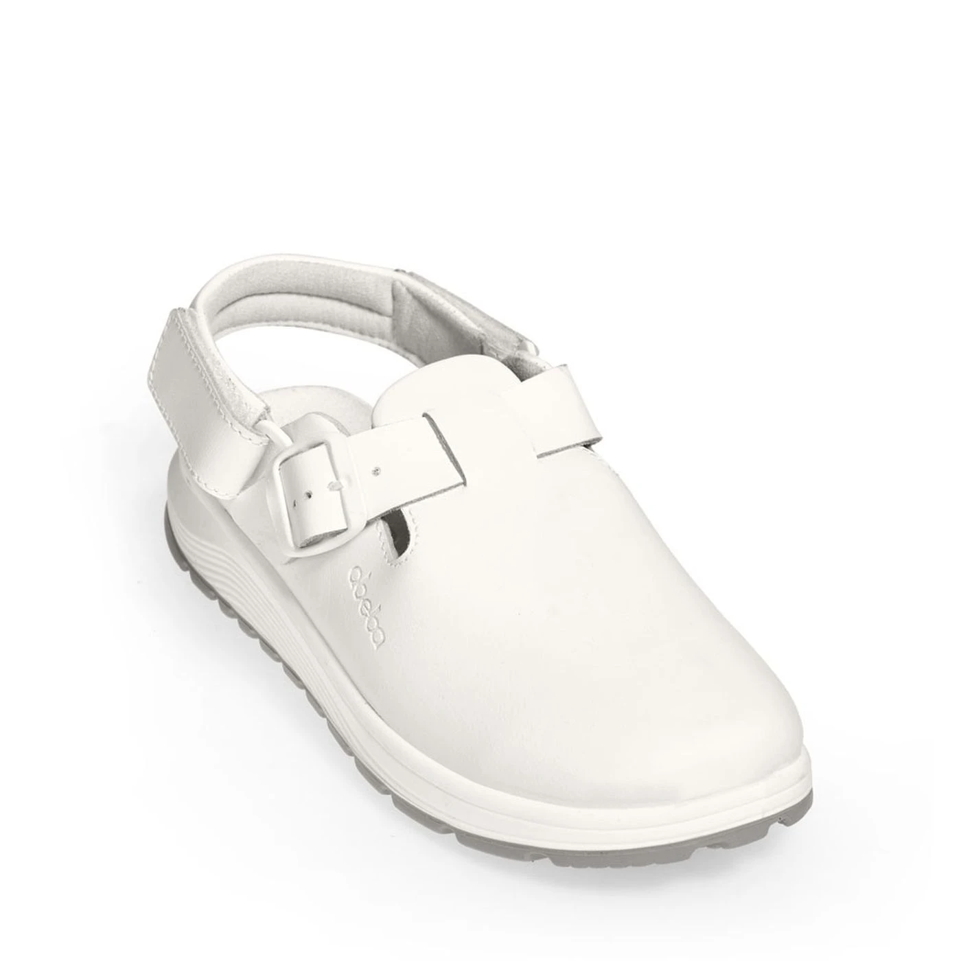 Saboți de lucru albi Abeba 87208 OB A E FO SRC / Abeba / Sandale de protecție, saboți de lucru, galoși din PVC