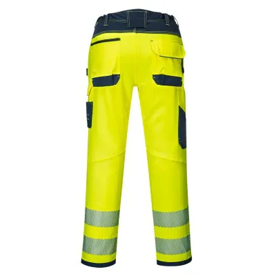PW340 - Pantaloni de lucru HiVis PW3 / Portwest / Pantaloni, salopete, colanți