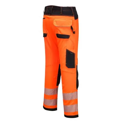 PW340 - Pantaloni de lucru HiVis PW3 / Portwest / Pantaloni, salopete, colanți