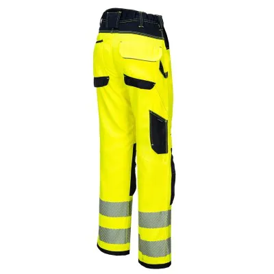 PW340 - Pantaloni de lucru HiVis PW3 / Portwest / Pantaloni, salopete, colanți