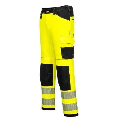 PW340 - Pantaloni de lucru HiVis PW3 / Portwest / Pantaloni, salopete, colanți