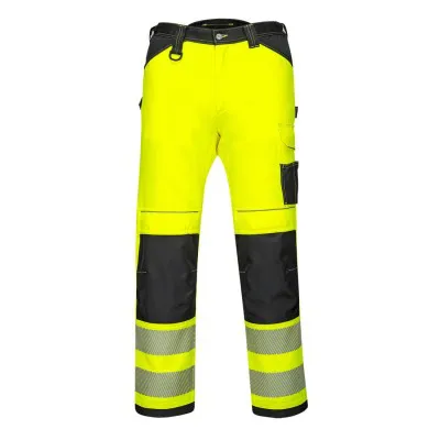 PW385 - Pantaloni PW3  de lucru HiVis Stretch pentru femei / Portwest / Pantaloni, salopete, colanți