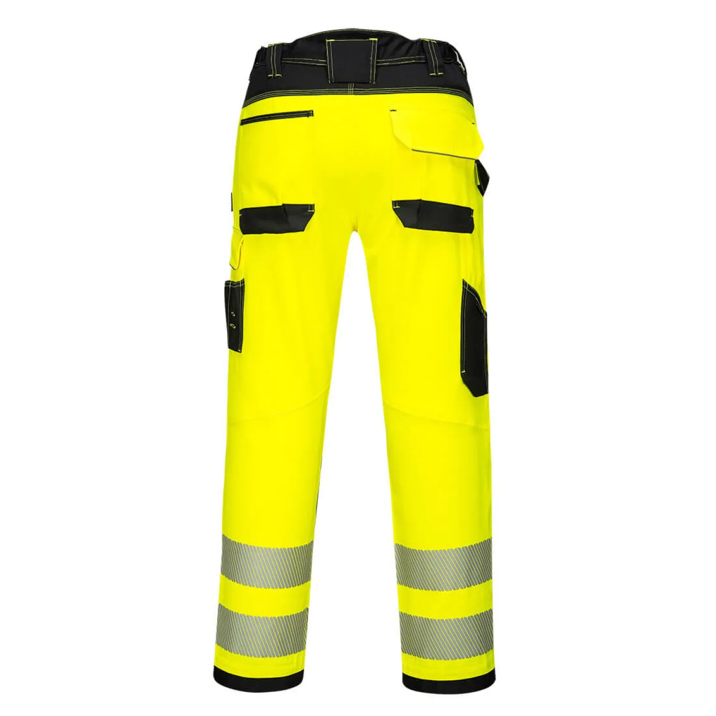 PW385 - Pantaloni PW3  de lucru HiVis Stretch pentru femei / Portwest / Pantaloni, salopete, colanți