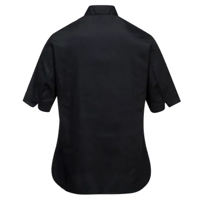 C737 - Jachetă bucătar pentru femei Rachel S/S / Portwest / Îmbrăcăminte bucătari, ospătari, HoReCa