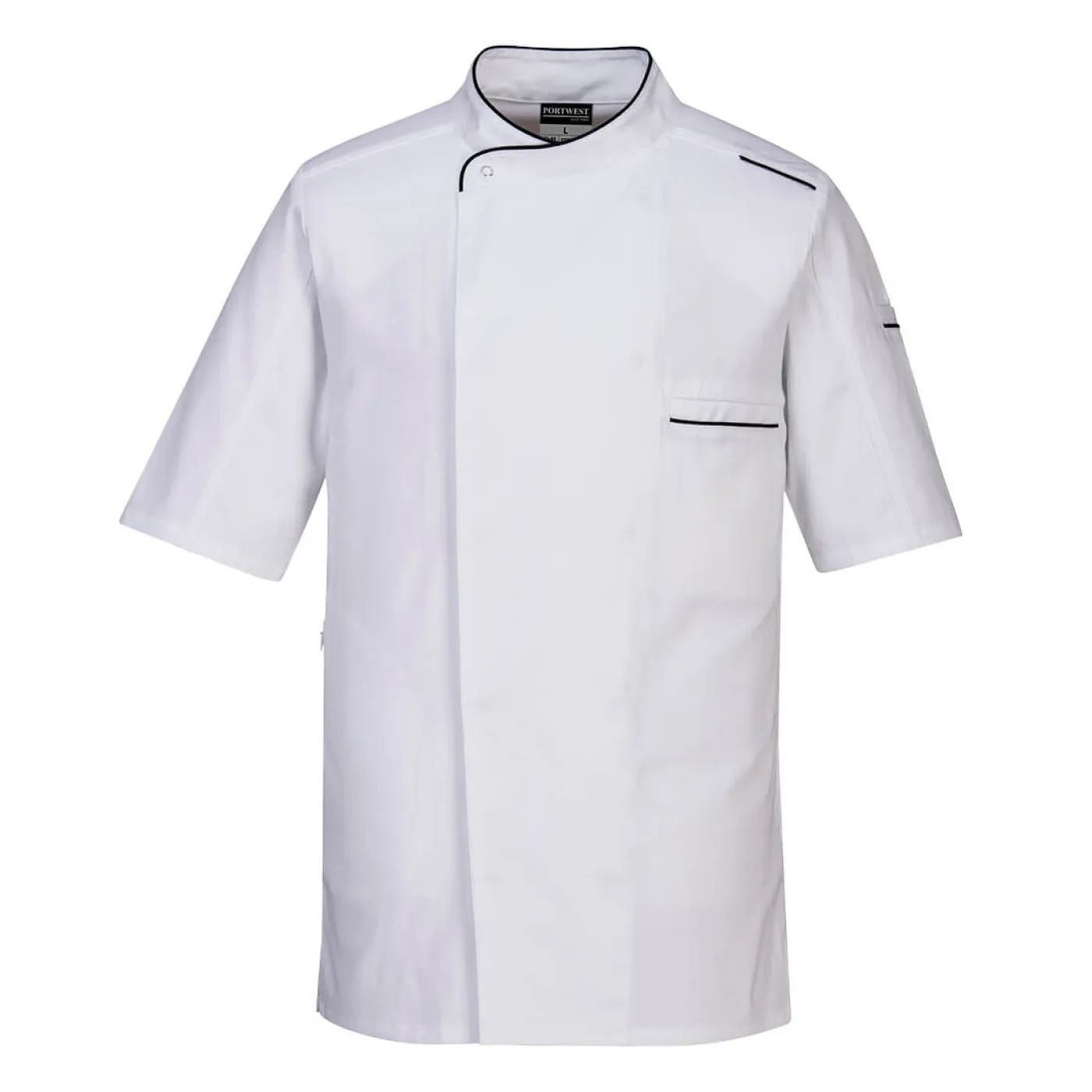 C735 - Jachetă bucătar Surrey S/S / Portwest / Îmbrăcăminte bucătari, ospătari, HoReCa