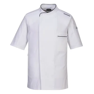 C735 - Jachetă bucătar Surrey S/S / Portwest / Îmbrăcăminte bucătari, ospătari, HoReCa