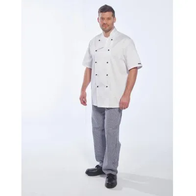 C734 - Jachetă bucătar Kent / Portwest / Îmbrăcăminte bucătari, ospătari, HoReCa