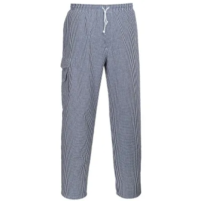 C078 - Pantaloni bucătar Chester / Portwest / Îmbrăcăminte bucătari, ospătari, HoReCa