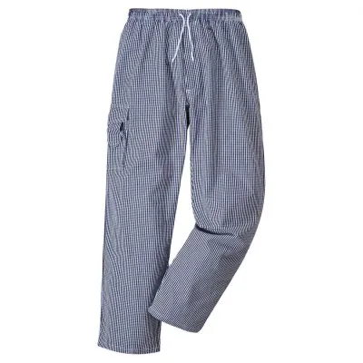 C078 - Pantaloni bucătar Chester / Portwest / Îmbrăcăminte bucătari, ospătari, HoReCa