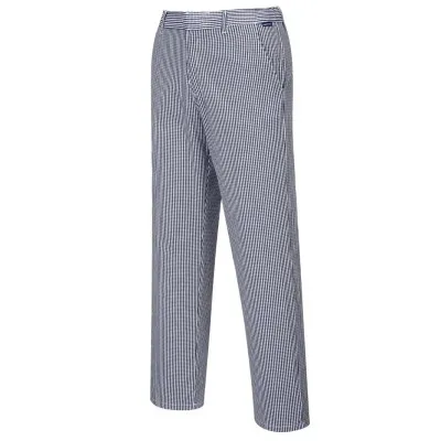 C075 - Pantaloni bucătar Barnet / Portwest / Îmbrăcăminte bucătari, ospătari, HoReCa