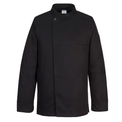 C835 - Jachetă bucătar Surrey L/S / Portwest / Îmbrăcăminte bucătari, ospătari, HoReCa