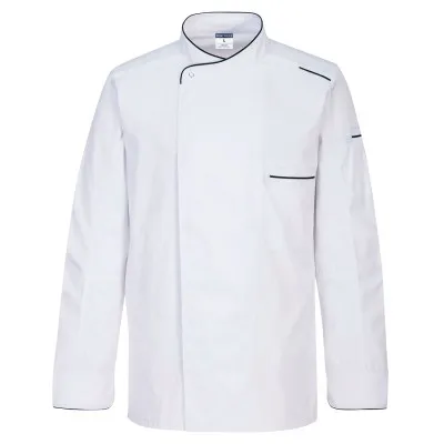 C835 - Jachetă bucătar Surrey L/S / Portwest / Îmbrăcăminte bucătari, ospătari, HoReCa