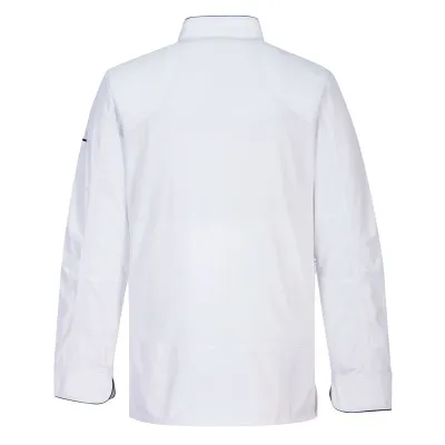 C835 - Jachetă bucătar Surrey L/S / Portwest / Îmbrăcăminte bucătari, ospătari, HoReCa