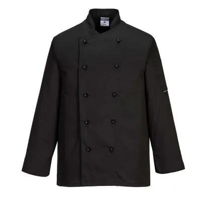 C834 - Jachetă bucătar Somerset / Portwest / Îmbrăcăminte bucătari, ospătari, HoReCa