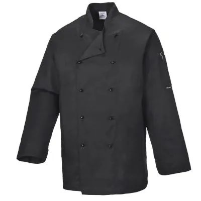 C834 - Jachetă bucătar Somerset / Portwest / Îmbrăcăminte bucătari, ospătari, HoReCa