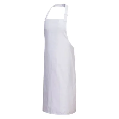 S841 - Șorț din polibumbac cu pieptar / Portwest / Îmbrăcăminte bucătari, ospătari, HoReCa