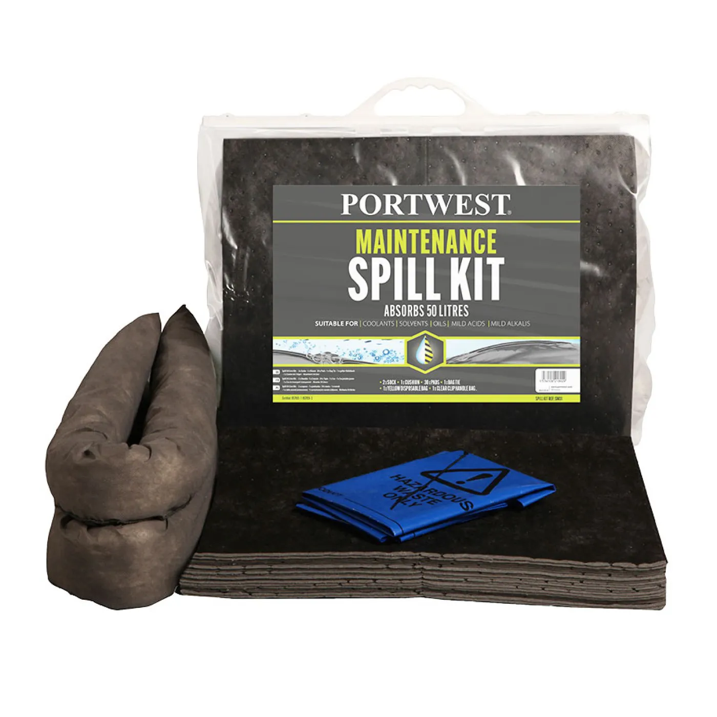 SM30 - Set absorbție lichide 20L / Portwest / Absorbante lichide, uleiuri și substanțe periculoase
