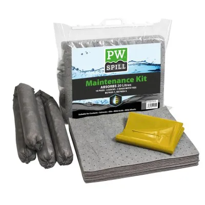 SM30 - Set absorbție lichide 20L / Portwest / Absorbante lichide, uleiuri și substanțe periculoase