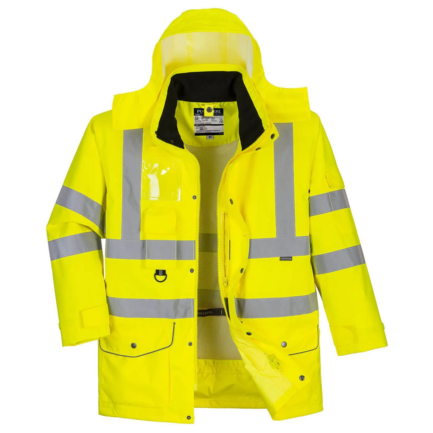 S427 - Jachetă HiVis Traffic 7-in-1 / Portwest / Jachete și geci