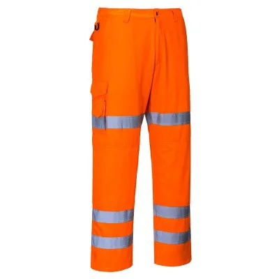 RT49 - Pantaloni Combat HiVis 3 Benzi / Portwest / Pantaloni, salopete, colanți