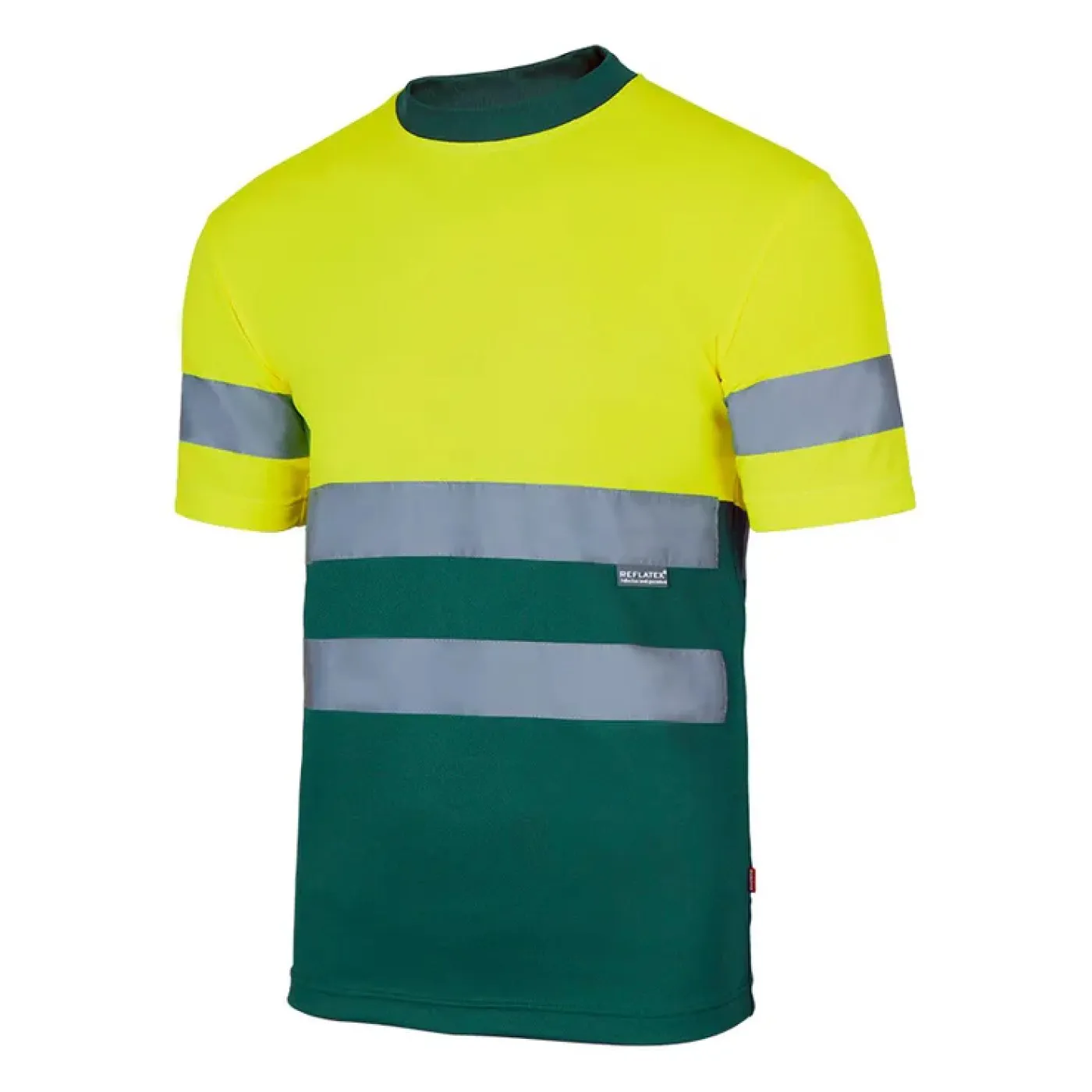 Tricou tehnic de înaltă vizibilitate, în două tonuri / Velilla / Tricouri, bluze, cămăși