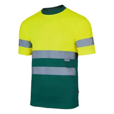 Tricou tehnic de înaltă vizibilitate, în două tonuri / Velilla / Tricouri, bluze, cămăși
