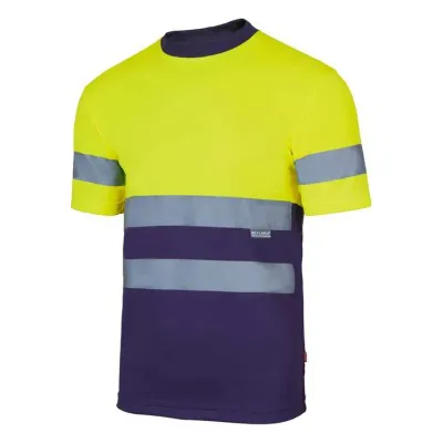 Tricou tehnic de înaltă vizibilitate, în două tonuri / Velilla / Tricouri, bluze, cămăși