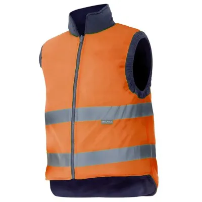 Vestă căptușită, reversibilă, de înaltă vizibilitate / Velilla / Veste de lucru și de semnalizare
