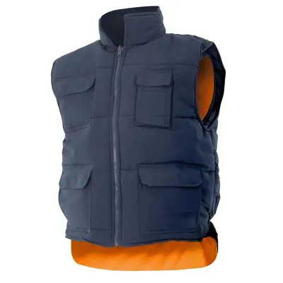 Vestă căptușită, reversibilă, de înaltă vizibilitate / Velilla / Veste de lucru și de semnalizare