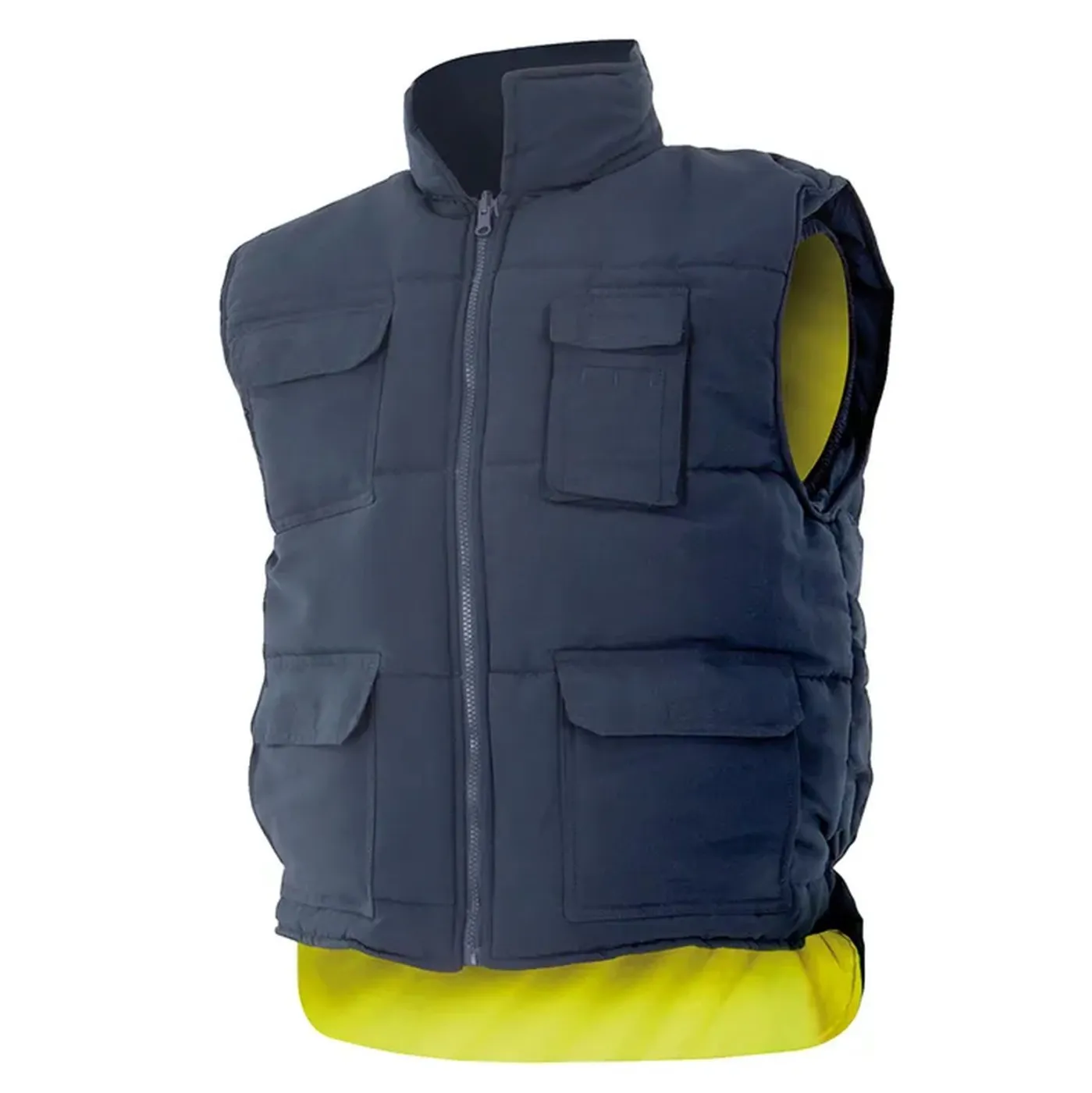 Vestă căptușită, reversibilă, de înaltă vizibilitate / Velilla / Veste de lucru și de semnalizare