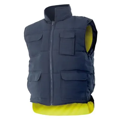 Vestă căptușită, reversibilă, de înaltă vizibilitate / Velilla / Veste de lucru și de semnalizare